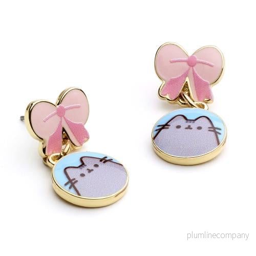 PUSHEEN - Rosetter - Hängande örhänge