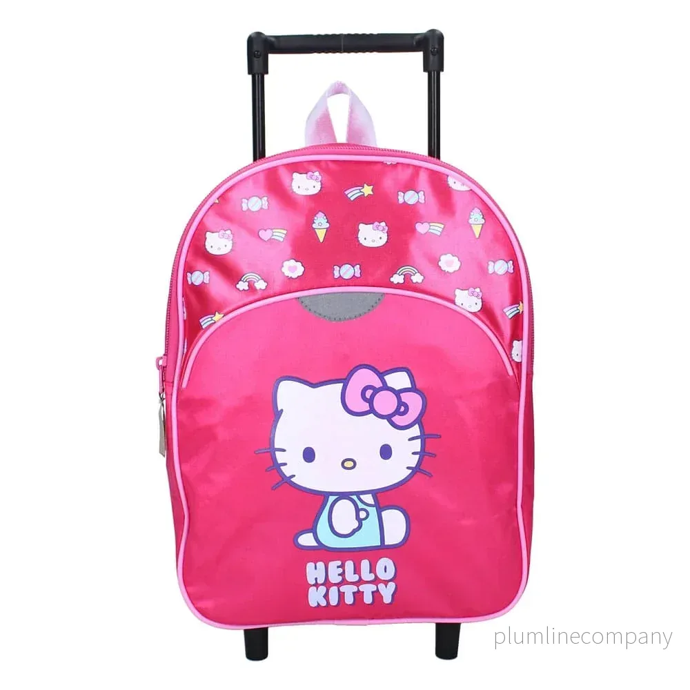 Hello Kitty Ryggsäck med Hjul - Follow The Rainbow 33 cm - Bild 3