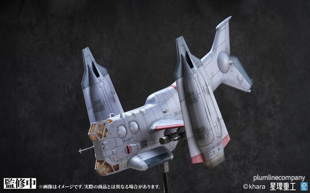 Evangelion: 3.0 Du kan (inte) göra om Plastmodellkit 1/72 YAGR-3B UNAF Close Air Support VTOL Flygplan Förmålat Färdigt Modell Ver. 14 cm - Bild 3