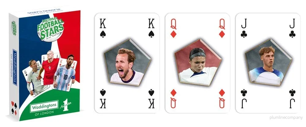 Världens Fotbollsstjärnor Spelkort Nr 1 *Engelsk Version* - Bild 3