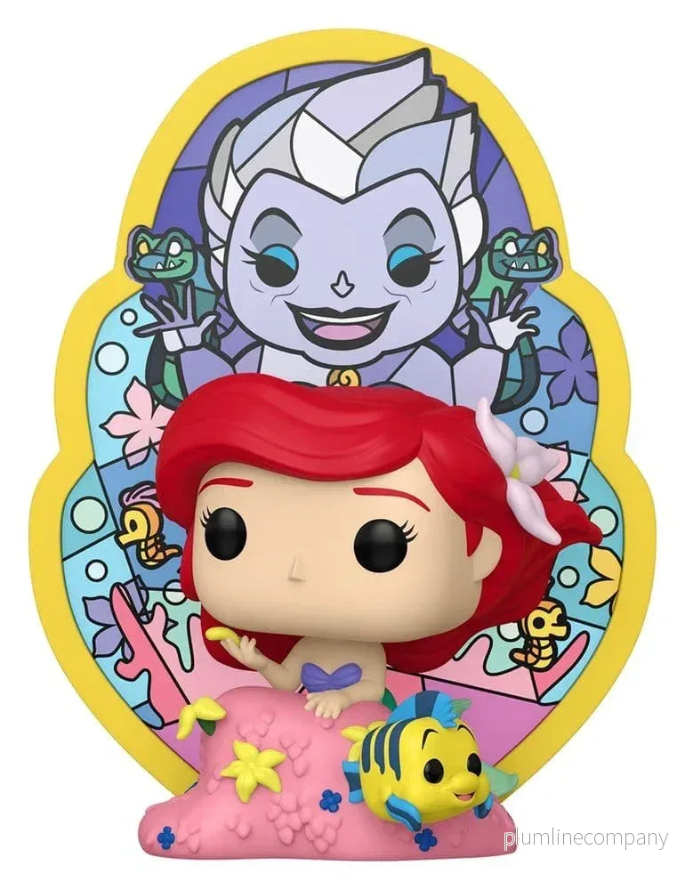 Disney POP! Deluxe Figur Ariel (Glass) 9 cm - Bild 2