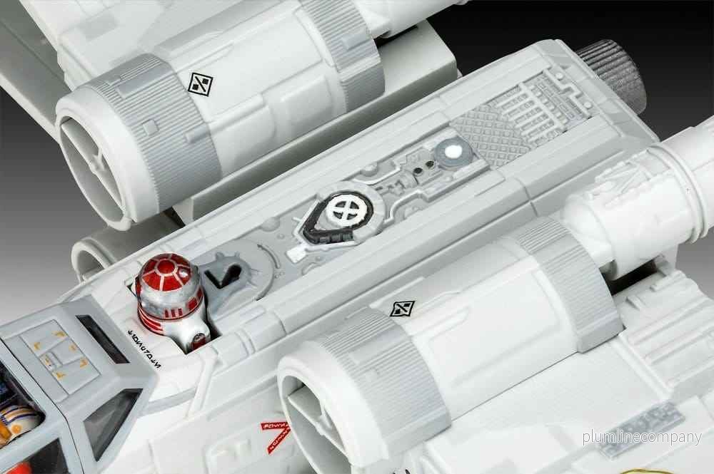 Star Wars The Mandalorian och Grogu Revell Modellkit 1/57 New Republic X-Wing Fighter 22 cm - Bild 3