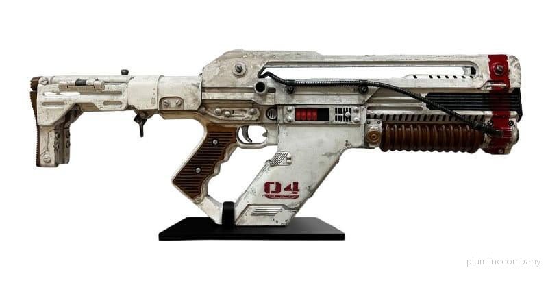 Alien: Romulus Modell Livsstorlek Replica Pulse Rifle HCG Exclusive Weathered Edition 71 cm - Bild 2