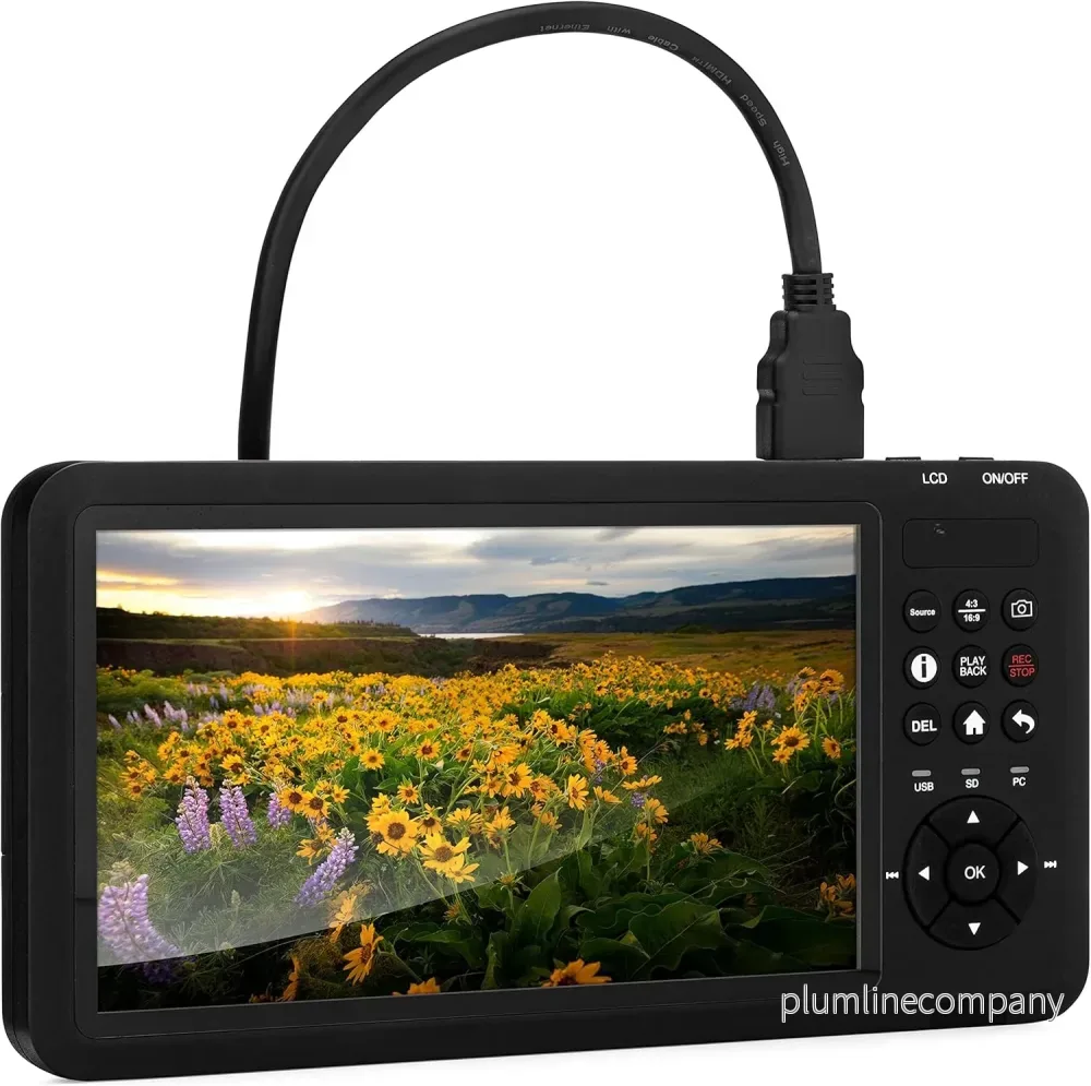 HD-Videoinspelnings box, Video från HDMI, RCA, VHS, VCR, DVD, Videokamera, Hi8, 7″ skärm HD-Videoinspelnings box, Video från HDMI, RCA, VHS, VCR, DVD, Videokamera, Hi8, 7″ skärm