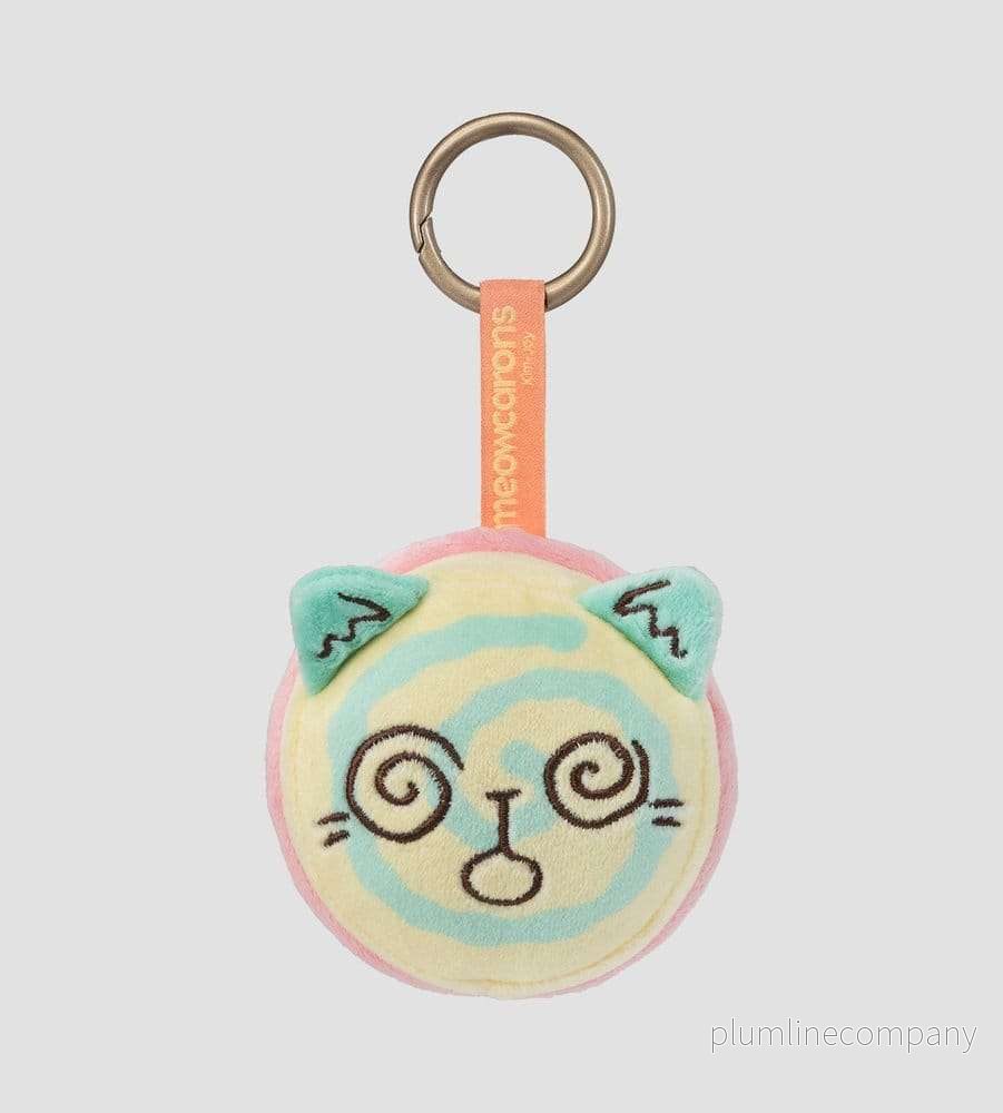 Meowcaron Plush Bag Charm Spiral 7 cm Meowcaron Plush Bag Charm Spiral 7 cm