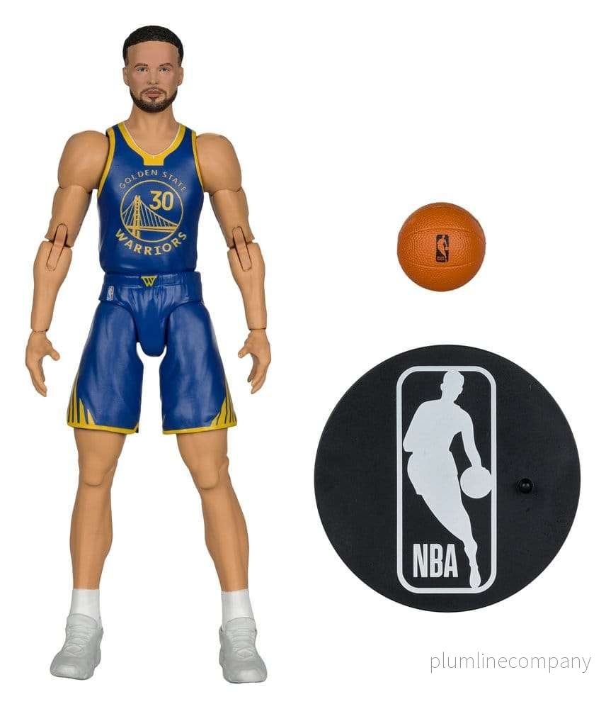 NBA SportsPicks Action Figure Stephen Curry (Golden State Warriors) 15 cm - Bild 2