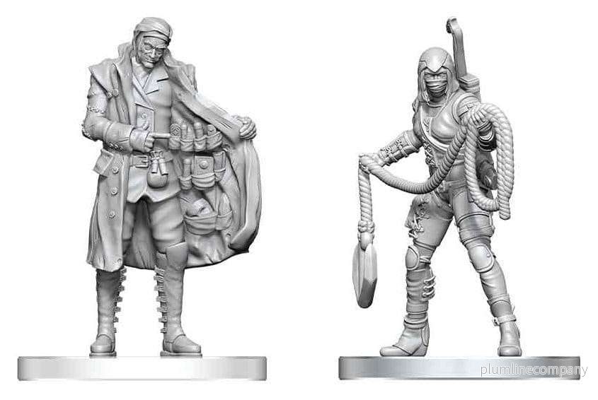 Pathfinder Battles Deep Cuts omålad miniatyr Burglar & Fence 14 cm Pathfinder Battles Deep Cuts omålad miniatyr Burglar & Fence 14 cm