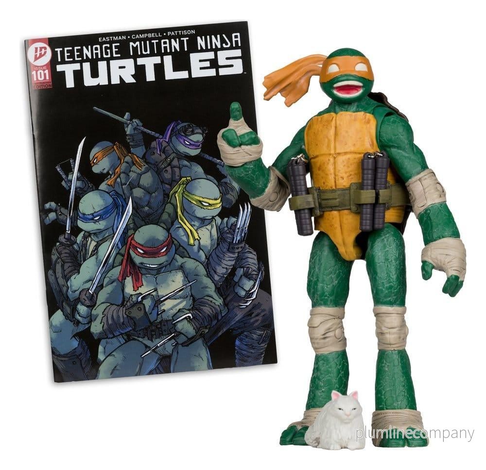Teenage Mutant Ninja Turtles Page Punchers Action Figur Michelangelo 13 cm - Bild 3