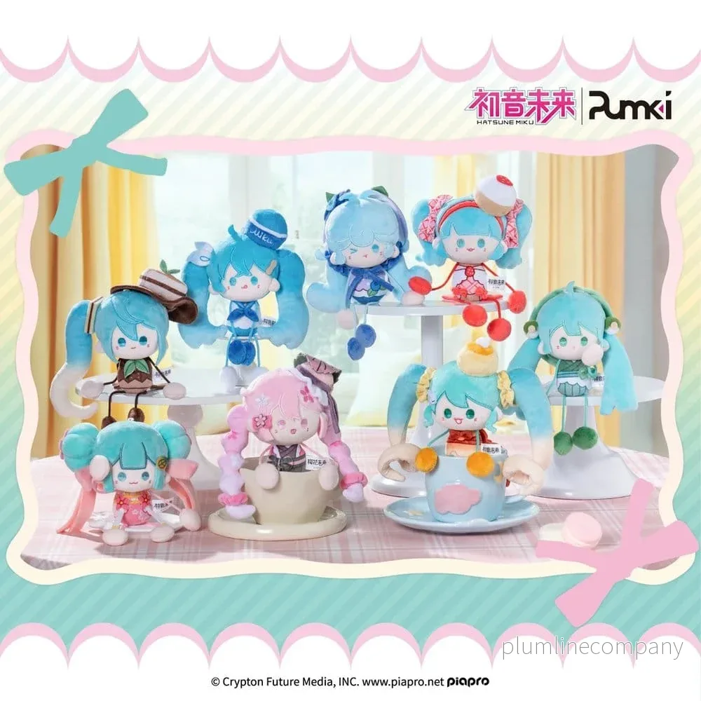 Hatsune Miku Mini gosedjur Blind Box 8 cm Display (8 stycken) - Bild 3