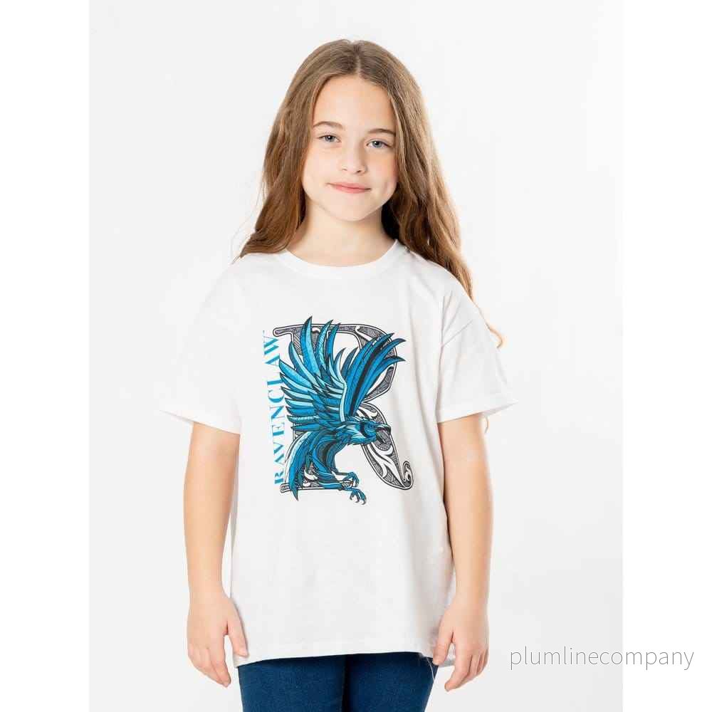 Harry Potter Barn T-shirt Ravenclaw Mosaik Storlek 7-8 år