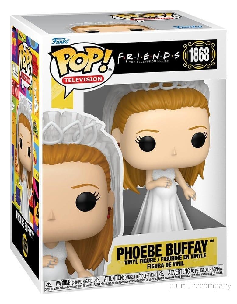 Friends POP! TV Figur Phoebe Buffay (Brudklänning) 9 cm - Bild 3