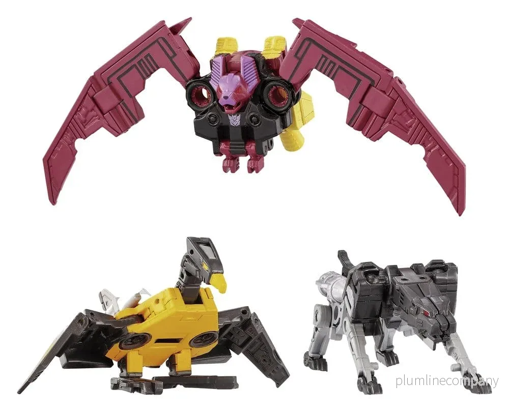 Transformers MPG Actionfigur 3-Pack MPG-22 Jaguar & Buzzsaw & Ratbat Transformers MPG Actionfigur 3-Pack MPG-22 Jaguar & Buzzsaw & Ratbat