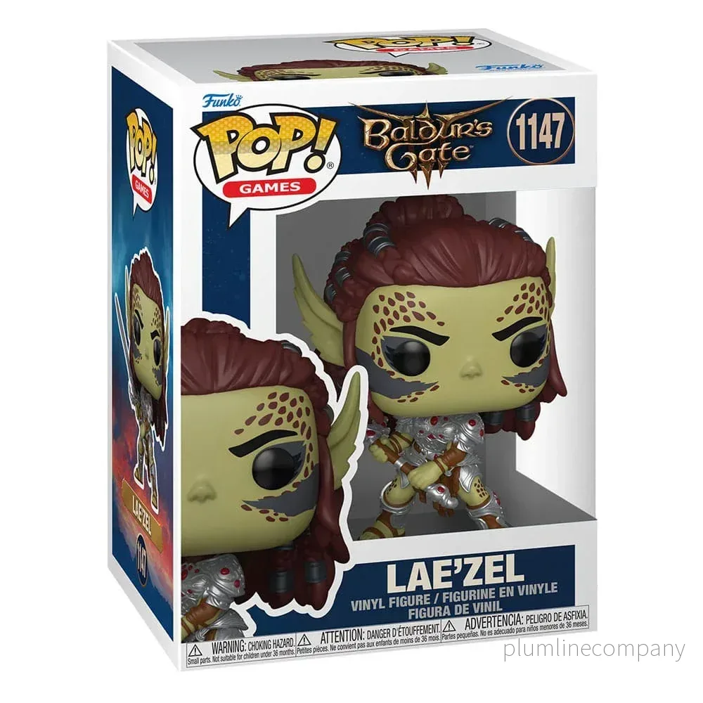 Baldur's Gate 3 POP! Games Figur Lae'zel w/Sword 9 cm - Bild 3