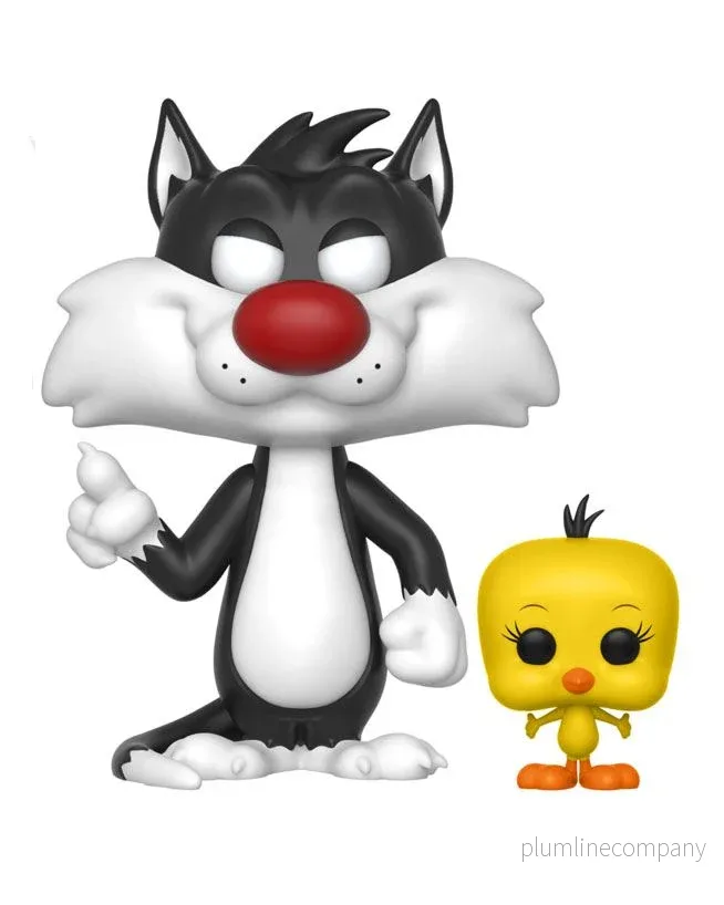 Looney Tunes POP! TV-figur Sylvester & Tweety 9 cm Looney Tunes POP! TV-figur Sylvester & Tweety 9 cm