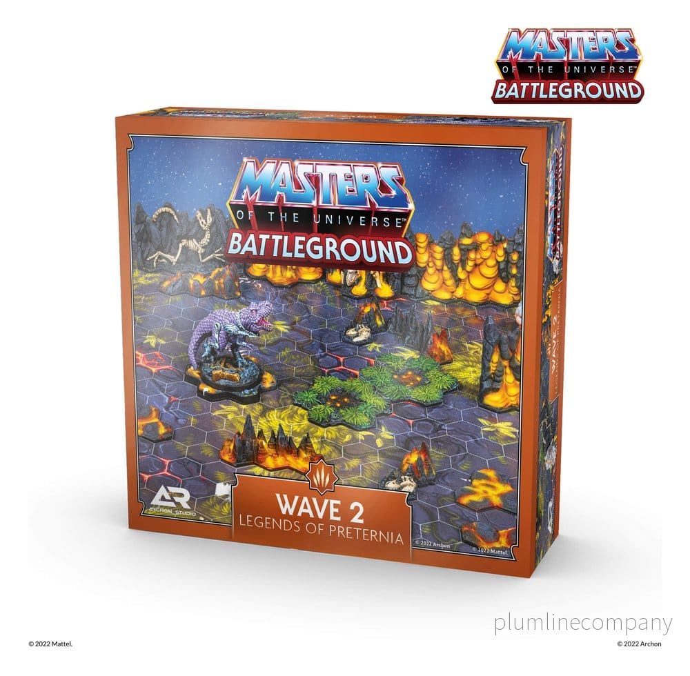 Masters of the Universe: Battleground Miniatyrspel Våg 2: Legends of Preternia – Engelsk version Masters of the Universe: Battleground Miniatyrspel Våg 2: Legends of Preternia – Engelsk version