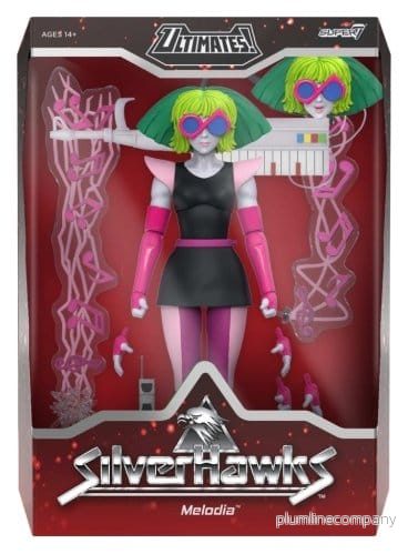 Silverhawks Ultimates Wave 07 Melodia Actionfigur (Tecknad) Silverhawks Ultimates Wave 07 Melodia Actionfigur (Tecknad)