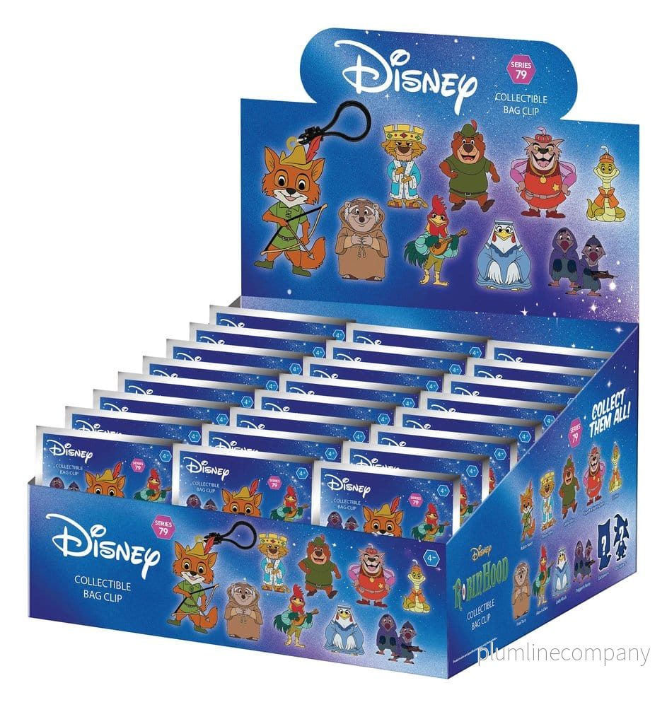 Robin Hood 3D PVC Bag Clips Series 79 blind bag-display (24) Robin Hood 3D PVC Bag Clips Series 79 blind bag-display (24)