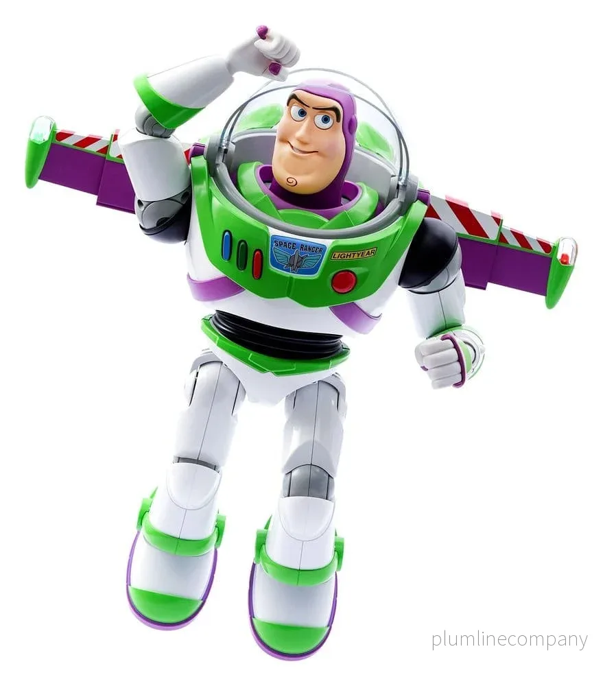 Disney Pixar Toy Story Buzz Lightyear Robot (30-årsjubileumsbegränsad upplaga) 37 cm