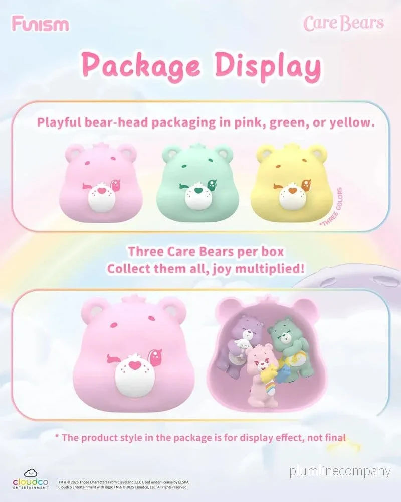 Care Bears Blind Box Minifigurer Little Things Cubby Face Series 5 cm Display (6) - Bild 3
