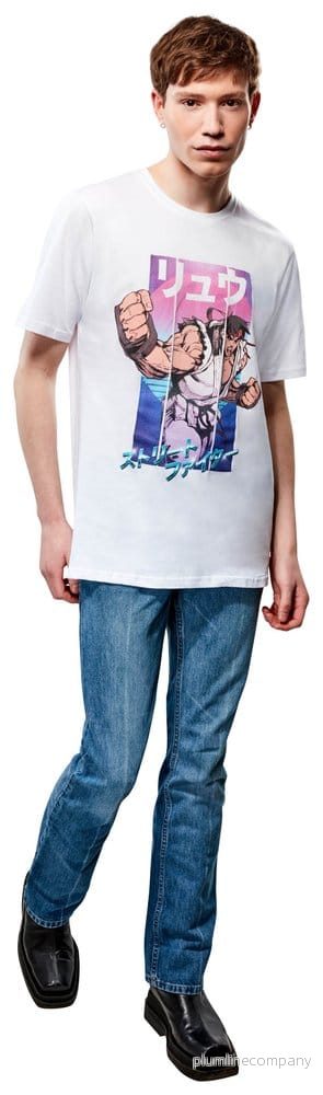 Street Fighter T-Shirt Ryu – Officiell T-shirt med Ryu-motiv från Street Fighter Street Fighter T-Shirt Ryu – Officiell T-shirt med Ryu-motiv från Street Fighter