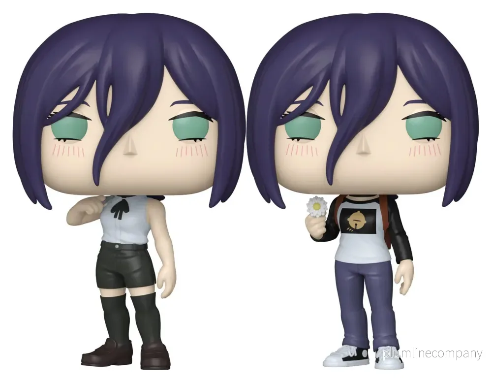 Chainsaw Man POP! Animation Figurer Reze med Chase 9 cm Sortiment (6) - Bild 2