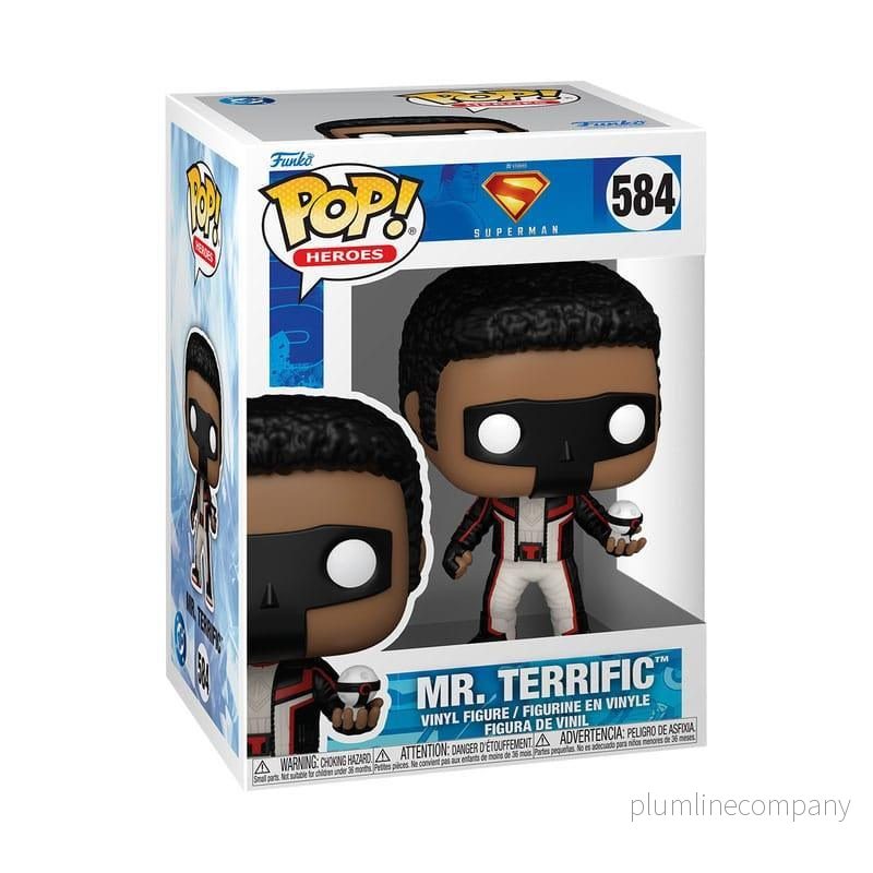 Superman (2025) POP! Movies Figur Mr. Terrific 9 cm - Bild 3