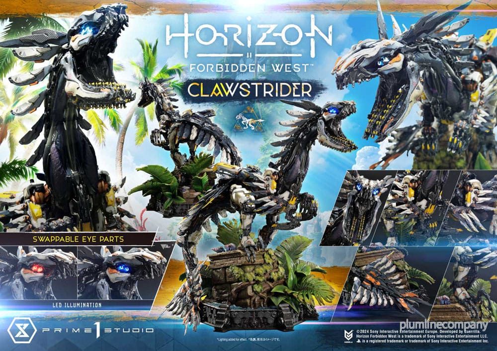 Horizon Forbidden West Ultimate Premium Masterline Series Statue 1/4 Clawstrider 68 cm - Bild 2