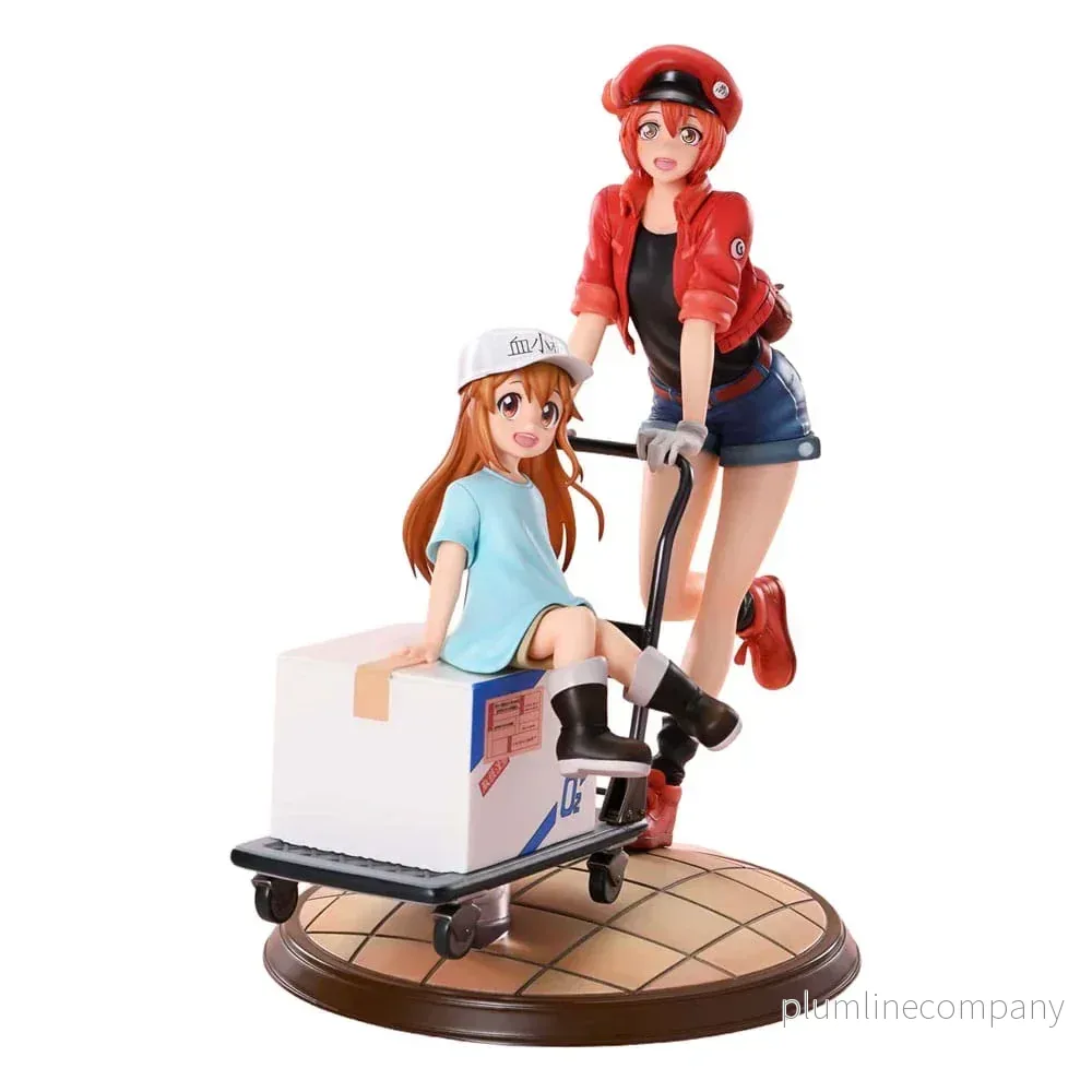 Cells at Work Prisma Wing PVC Figur Röd Blodcell & Trombocyt 26 cm Cells at Work Prisma Wing PVC Figur Röd Blodcell & Trombocyt 26 cm