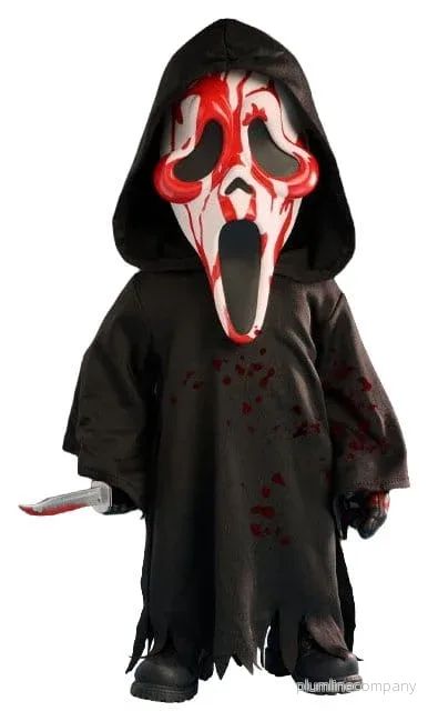 Scream MDS Roto gosedjur Docka Bloody Ghost Face 38 cm