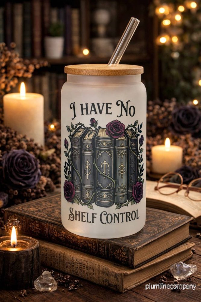 I have no shelf control – glasmugg från the cute cloud