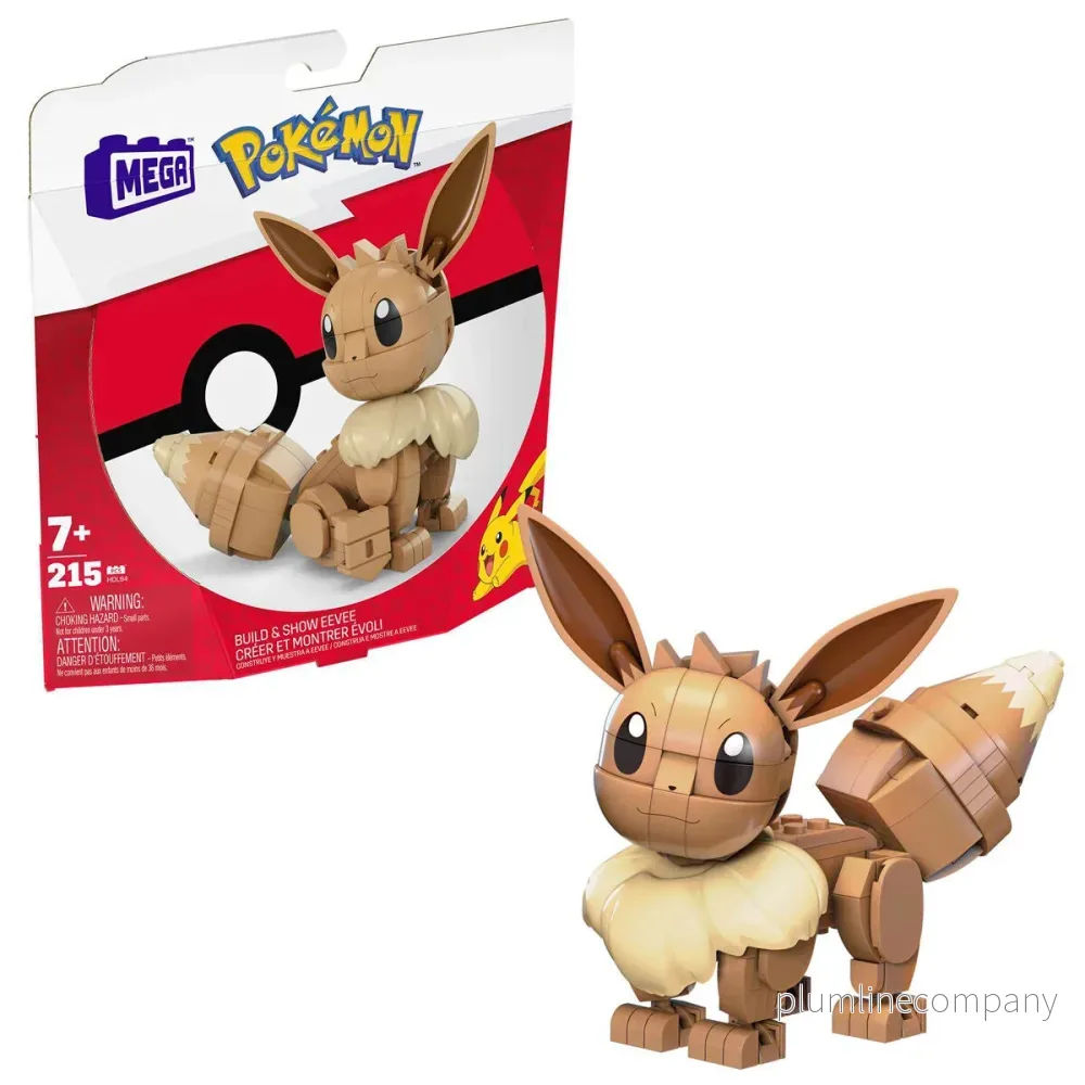 MEGA Pokémon HDL84 Byggleksak – Eevee MEGA Pokémon HDL84 Byggleksak – Eevee