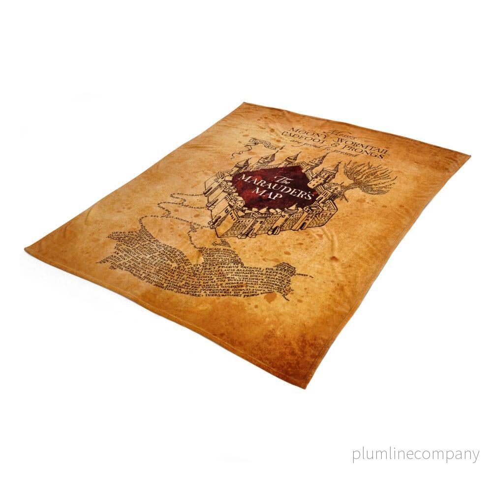 Harry Potter Cozy Blanket Portal Marauder’s Map 180 x 200 cm Harry Potter Cozy Blanket Portal Marauder’s Map 180 x 200 cm