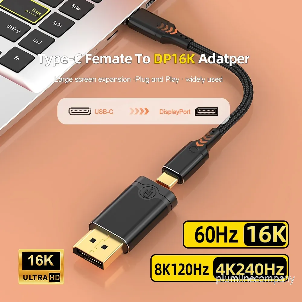 NÖRDIC USB-C till DP adapter 16K - Bild 3