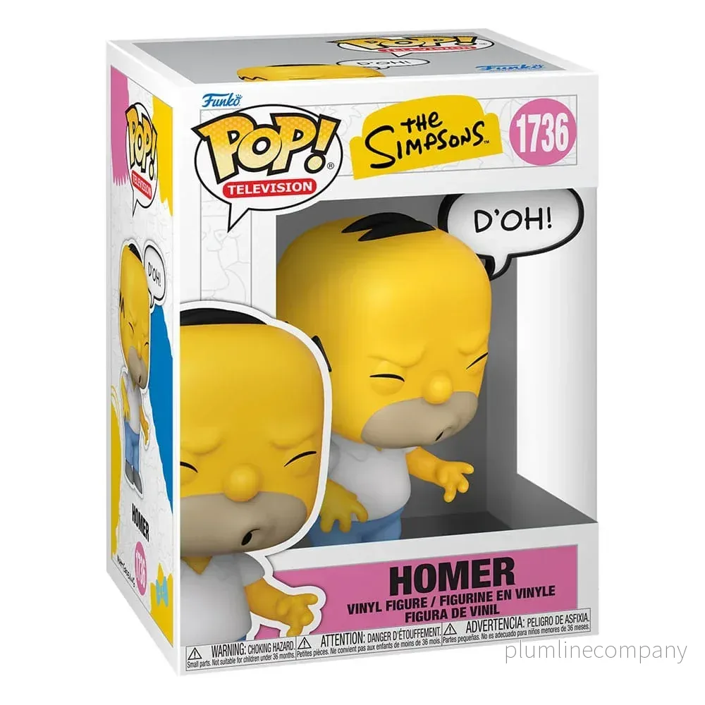 Simpsons POP! Sayings Figur Homer 9 cm - Bild 3