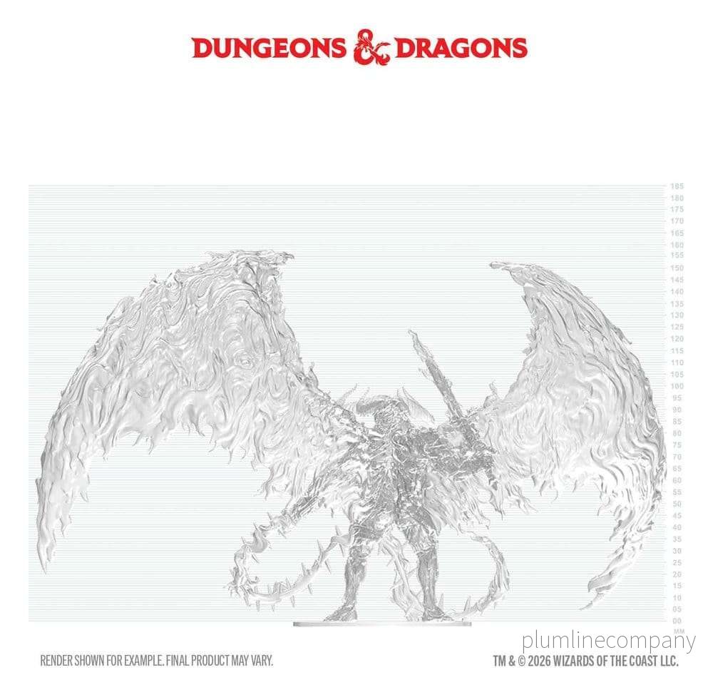 D&D Nolzur's Marvelous Miniatures omålad Balor-figur 20 cm - Bild 2