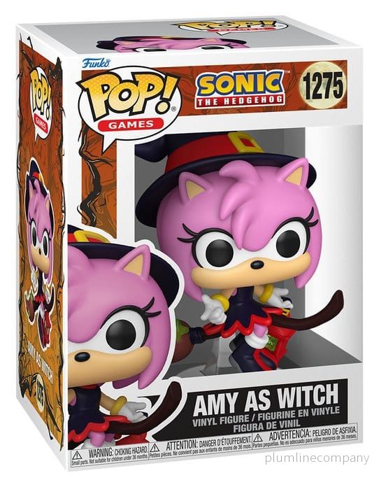 Sonic the Hedgehog POP! Games Figur Amy på Kvasten 9 cm - Bild 2