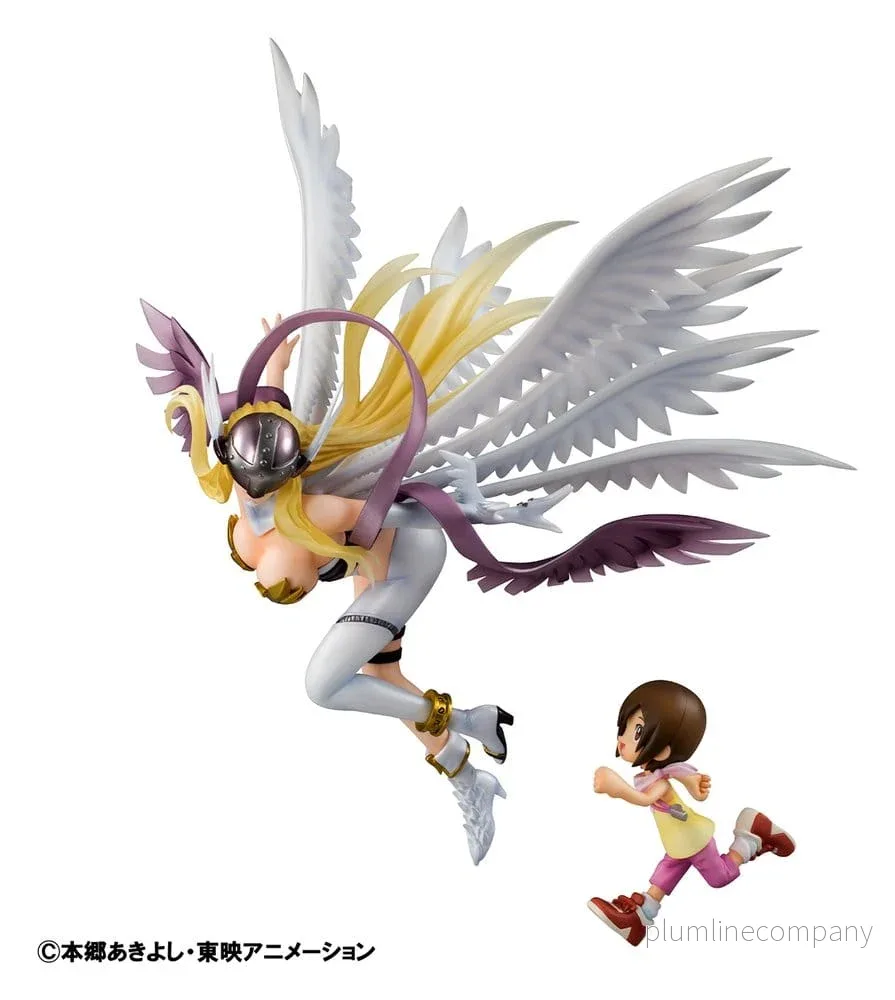 Digimon Adventure Precious G.E.M. Series PVC Figur Angewomon & Hikari Yagami 22 cm