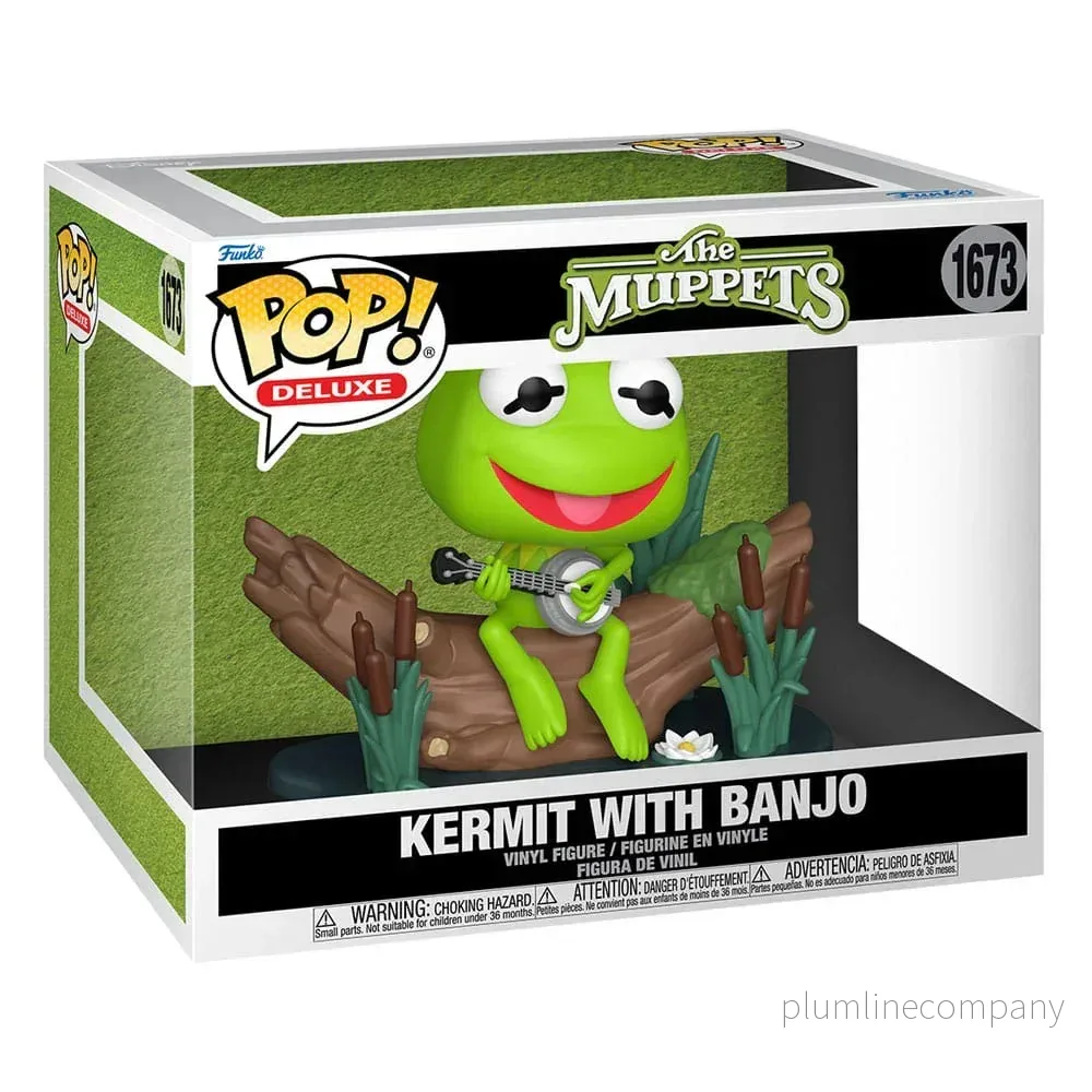 The Muppets POP! Deluxe Figur Kermit med Banjo 9 cm - Bild 3