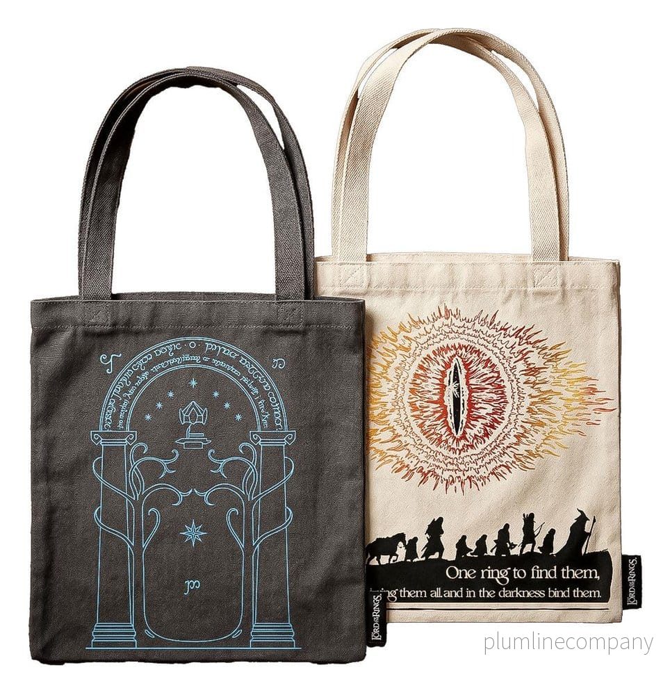 The Lord of the Rings Tvåpack Tygkassar
