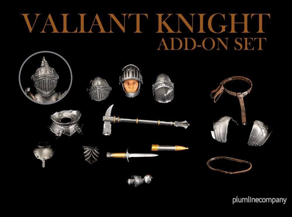 Mythic Legions: Reinforcement 3 Action Figure Accessory Valiant Knight Add-On Set Mythic Legions: Reinforcement 3 Action Figure Accessory Valiant Knight Add-On Set