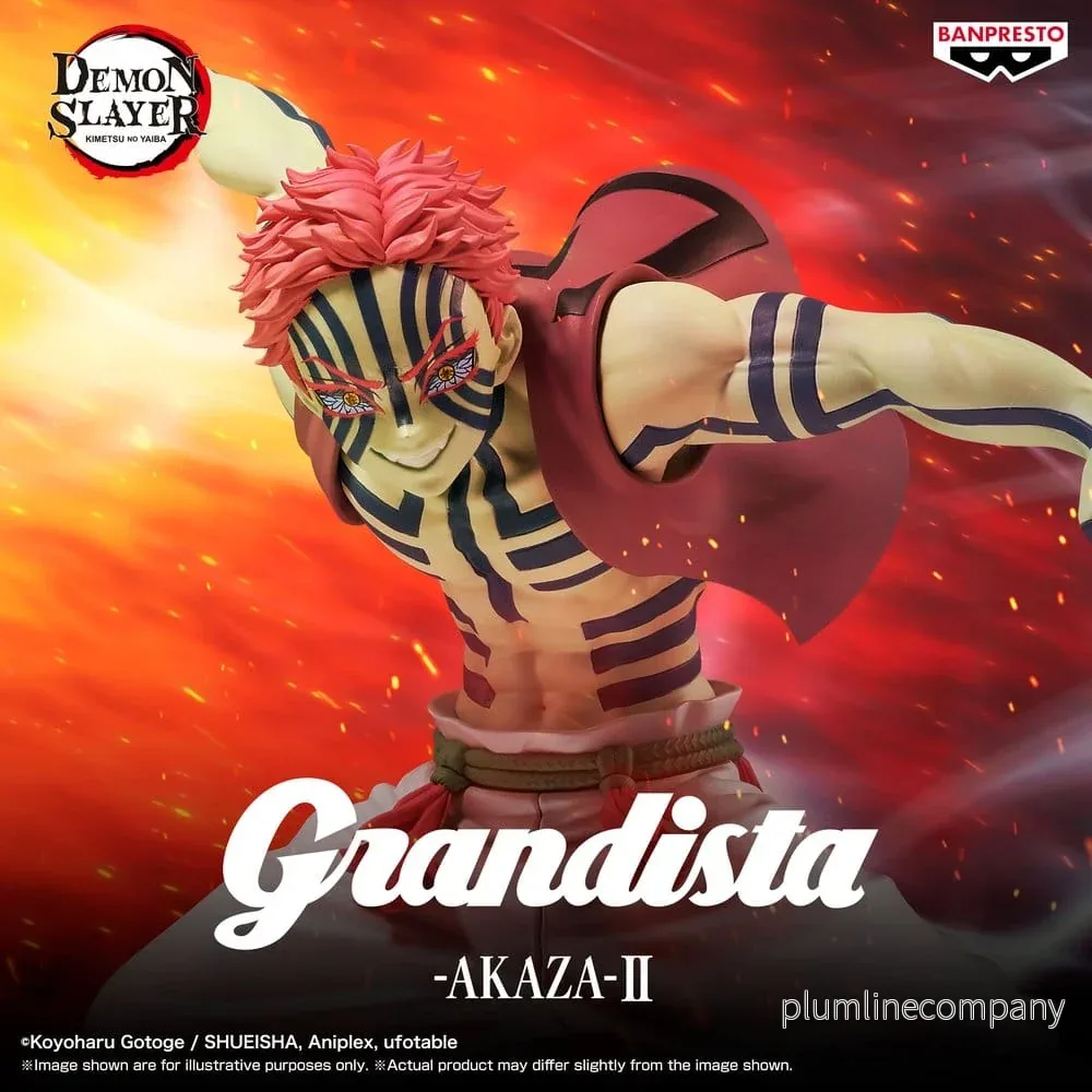 Demon Slayer: Kimetsu no Yaiba Grandista PVC-figur Akaza II, 23 cm - Bild 3
