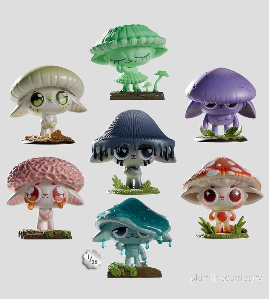 Capkins Mini Figures S1 7 cm Blind Box-display (6) Capkins Mini Figures S1 7 cm Blind Box-display (6)
