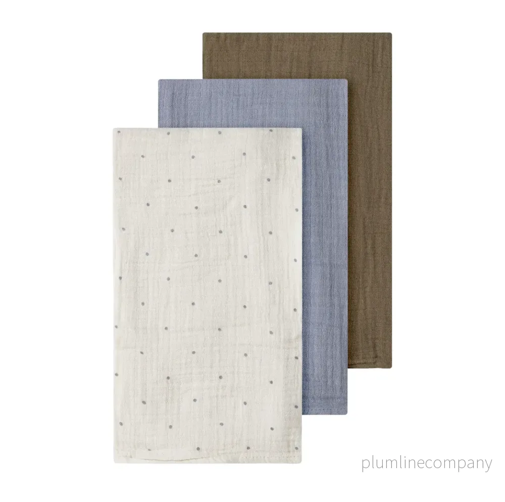 3p Muslin Filtar – NBNISLEYS 3PACK NAPPIES LIL NOOS – Turtledove SEPIA TINT/SLEET 3p Muslin Filtar – NBNISLEYS 3PACK NAPPIES LIL NOOS – Turtledove SEPIA TINT/SLEET