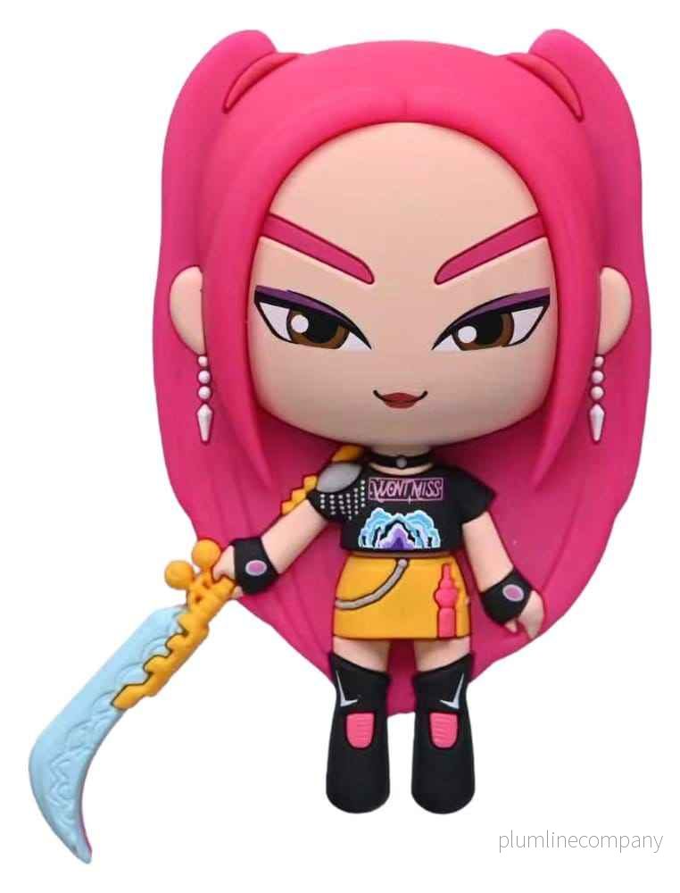 KPop Demon Hunters 3D skumgummimagnet Mira KPop Demon Hunters 3D skumgummimagnet Mira