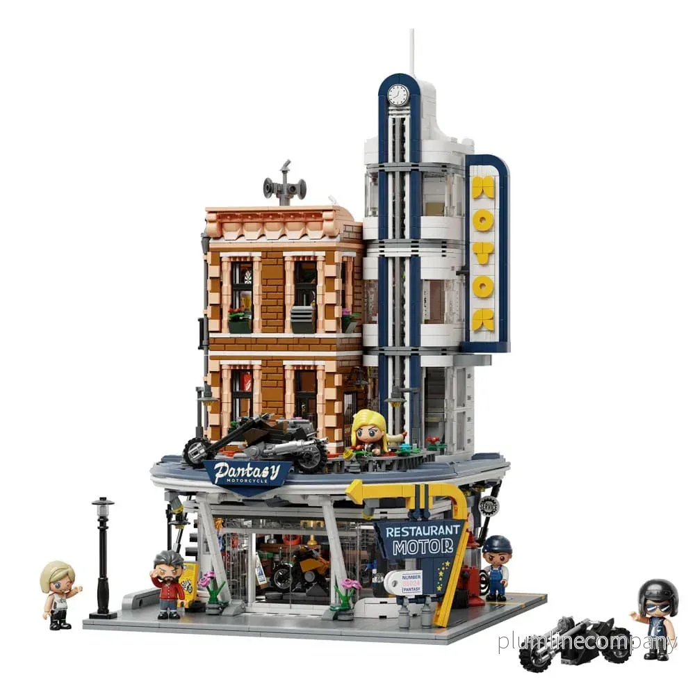 Pantasy Original Construction Set: Motorcykelrestaurang Pantasy Original Construction Set: Motorcykelrestaurang