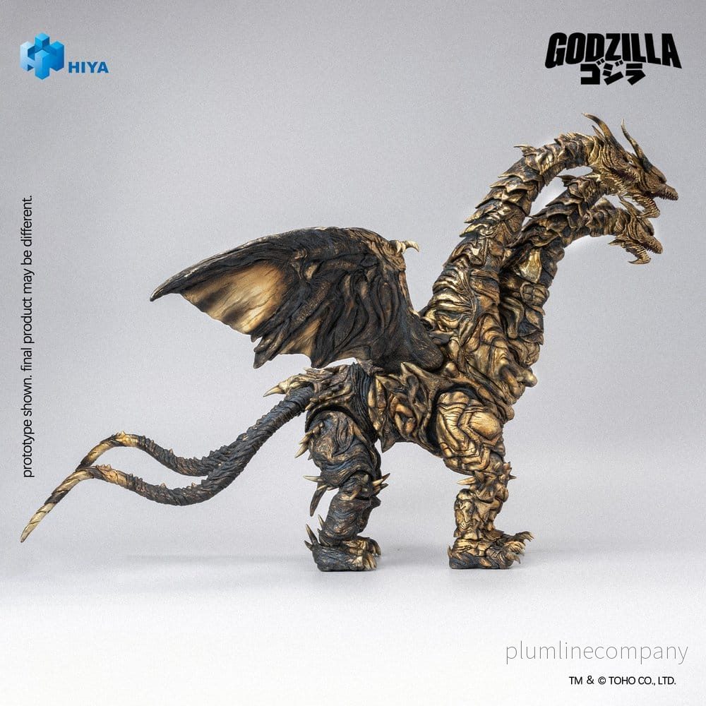 Godzilla: Final Wars (2004) Exklusiv Basic-serie Actionfigur Keizer Ghidorah 25 cm - Bild 3
