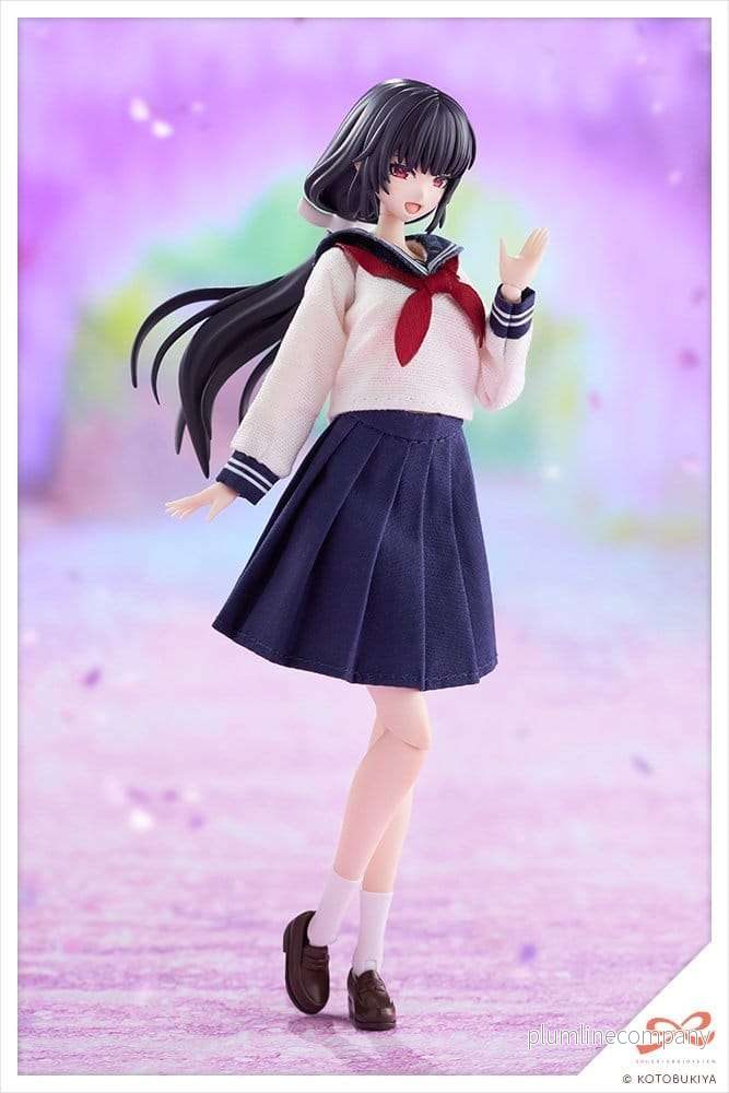 Sousaishojoteien Kiru Pla Kuon Yakushiji Touou High School Uniform plastmodell 1/10 16 cm - Bild 2