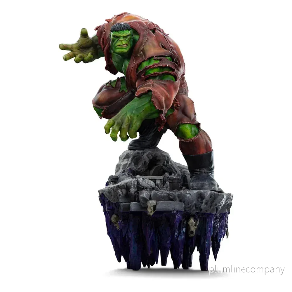 Marvel BDS Art Scale Figur 1/10 Infinity Gauntlet Hulk Deluxe Diorama 32 cm - Bild 2
