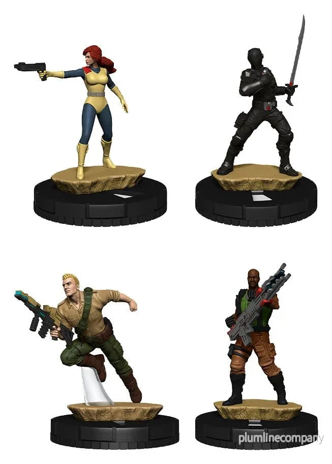 G.I. Joe Hasbro HeroClix Iconix Mini Figurer Elit Specialstyrka 15 cm G.I. Joe Hasbro HeroClix Iconix Mini Figurer Elit Specialstyrka 15 cm