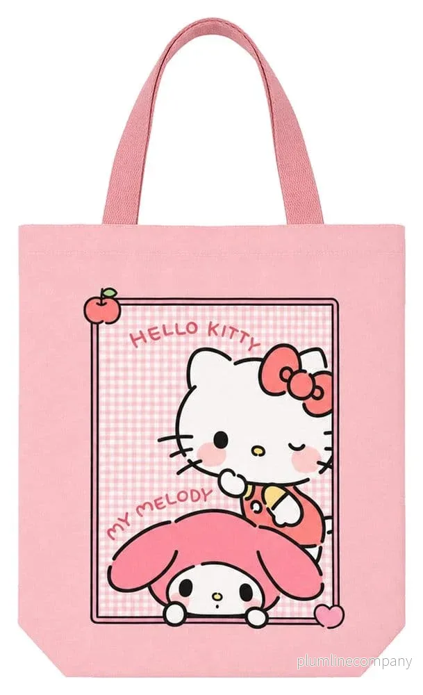 Sanrio Tygkasse Hello Kitty & Vänner Bebisstil 34,5 x 43 cm Sanrio Tygkasse Hello Kitty & Vänner Bebisstil 34,5 x 43 cm